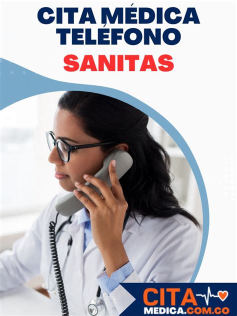 teléfono sanitas citas medicas|Cita Sanitas por Teléfono